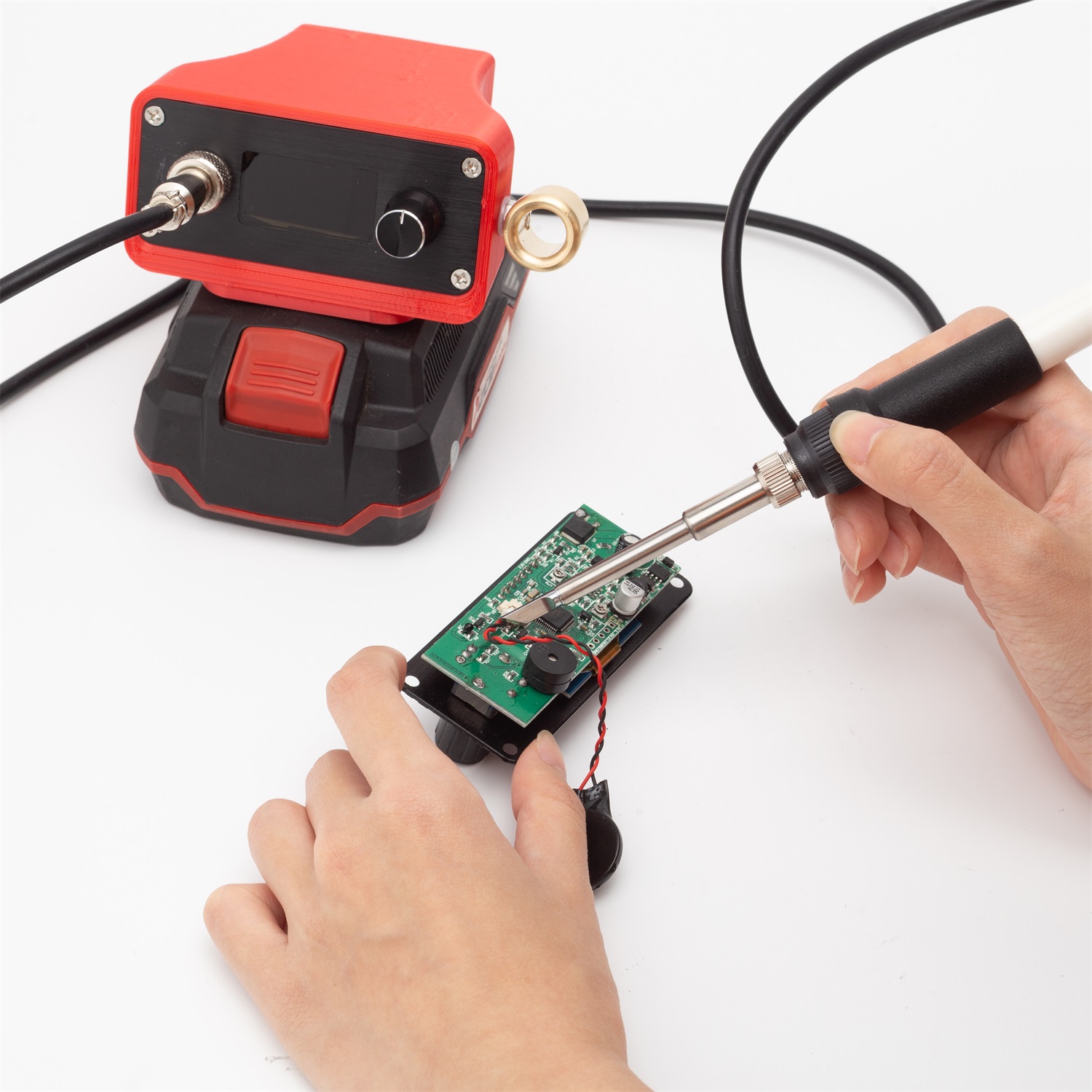Fast Heat Up OLED T12 Solderin - T12 Soldering Station Oled ulasan dan harga