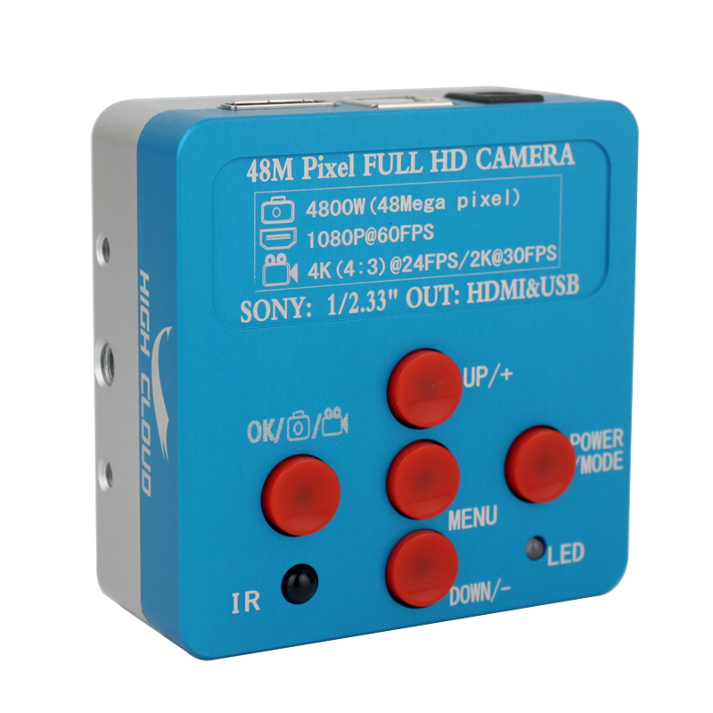 48MP 4K HDMI USB Video Camera  - Simul-Focal Industrial Microscope 4K Hdmi ulasan dan harga