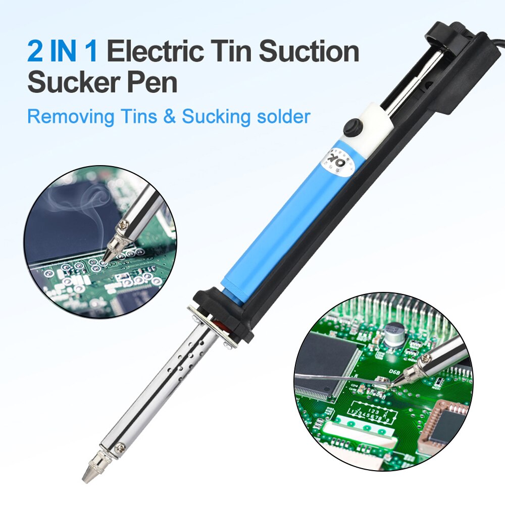 AC 220V Electric Desoldering M - Desoldering Pump Electric Vacuum Station ulasan dan harga
