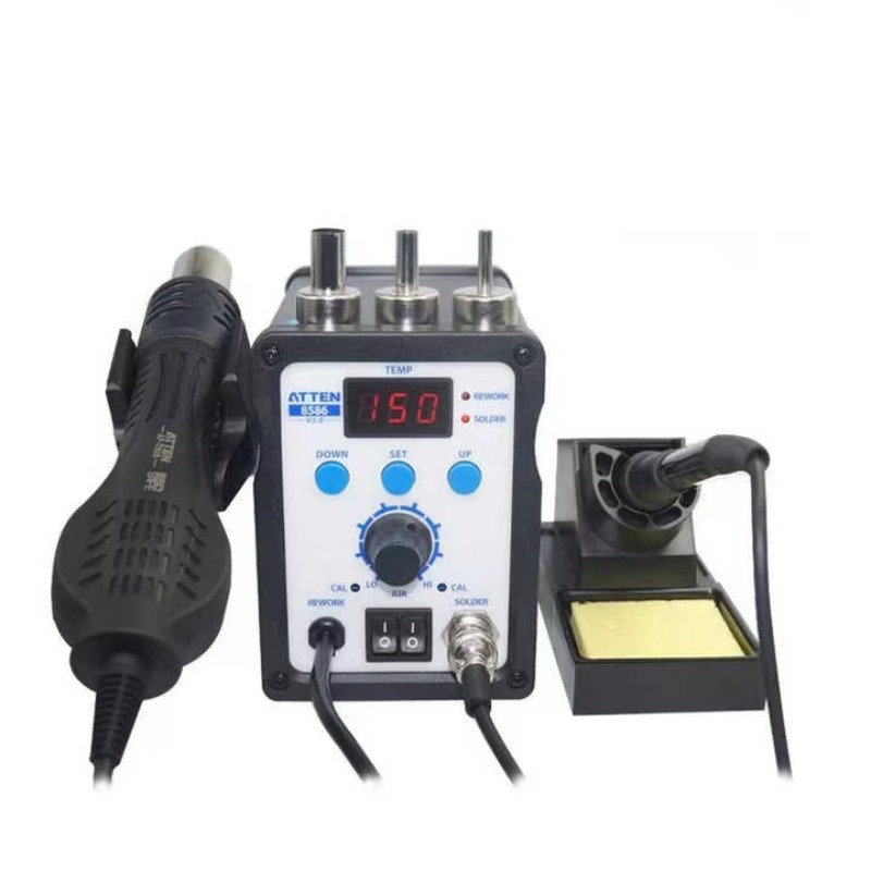 ATTEN AT8586 2 in 1 750W Lead  - 2 In 1 Soldering Rework Station 750W ulasan dan harga