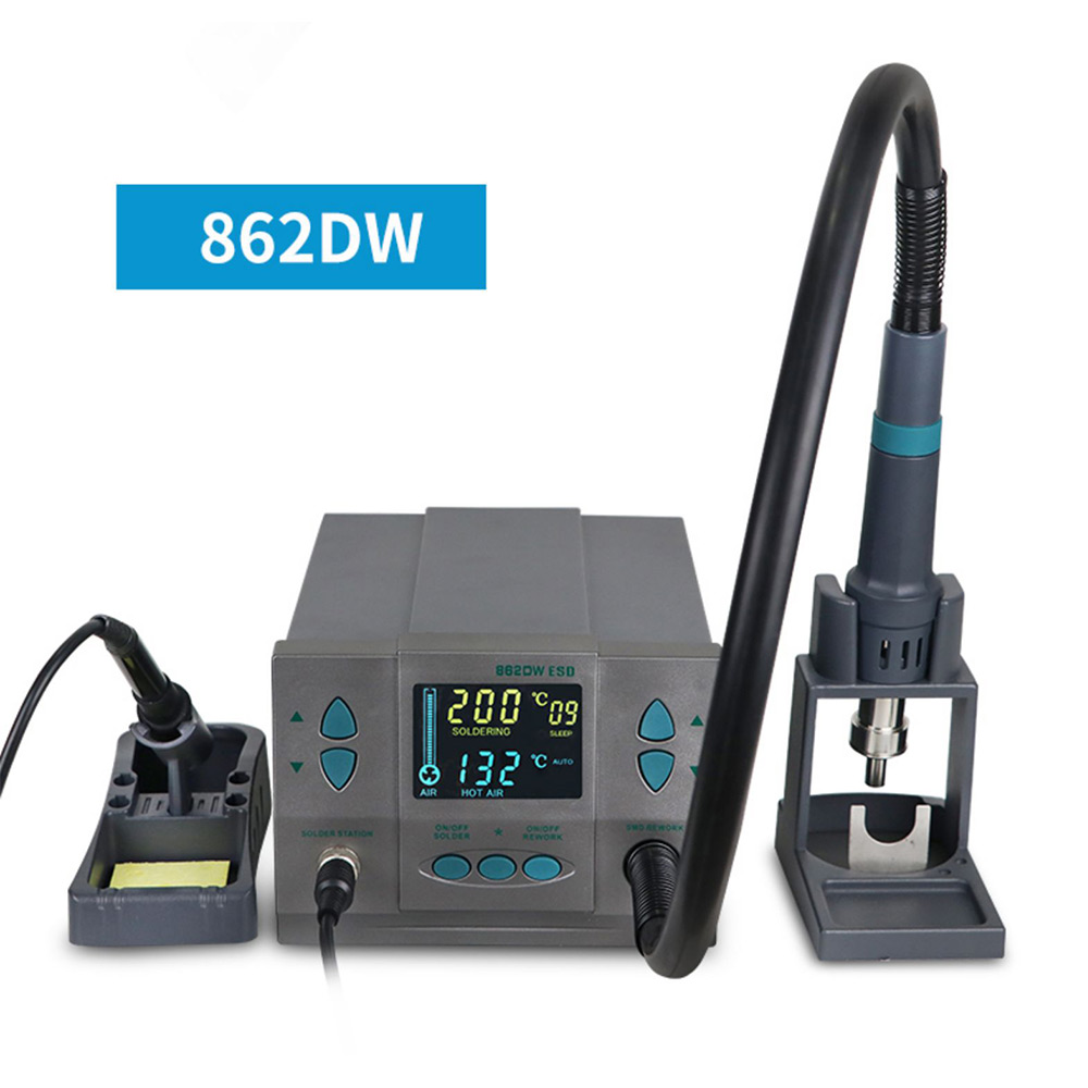 1000W/1300W Soldering Stations - Hot Air Rework Station 861Dw ulasan dan harga