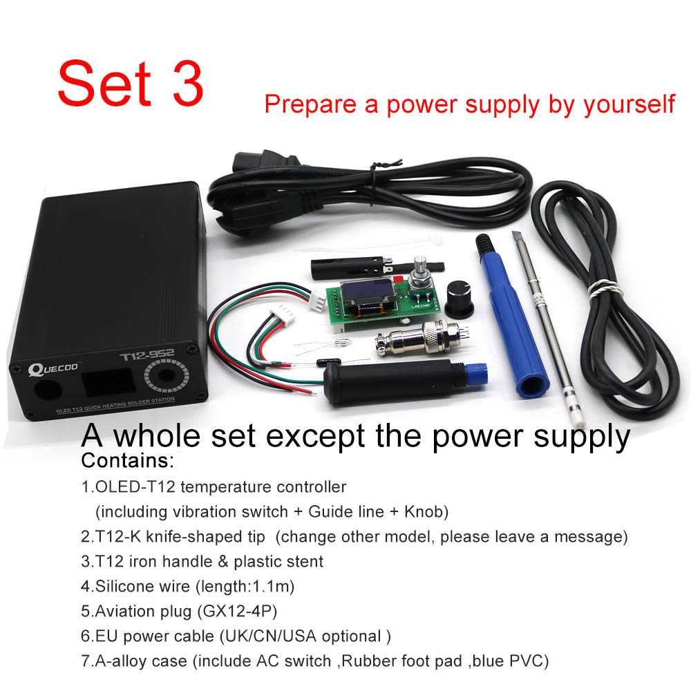 T12 STC-OLED soldering Station - T12 Soldering Station Oled ulasan dan harga